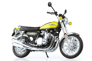 Kawasaki 900Super4 (Z1) イエローボール (ミニカー)