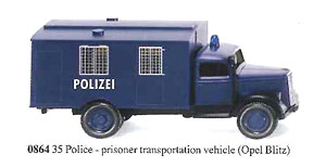 (HO) オペル ブリッツ 護送車 (鉄道模型)