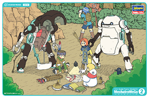 メカトロ ウィーゴ No.02 `ミルク＆カカオ` (2体セット) (プラモデル)