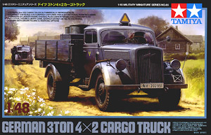 German 3t 4x2 Cargo Truck (Plastic model)