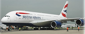 Airbus A380 `British Airways` (Plastic model)