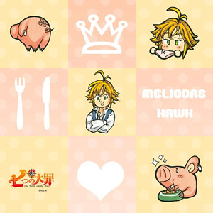 The Seven Deadly Sins Hand Towel (Anime Toy)