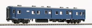 16番(HO) 国鉄 荷物客車 マニ50 ディスプレイモデル プラキット (組み立てキット) (鉄道模型)