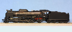 1/80(HO) Steam Locomotive Type D51 #498 East Japan Railway Style (2014 Version) (with Quantum Sound System) (Model Train)