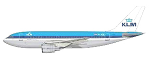 エアバスA310 `KLMロイヤル・ダッチ航空 PH-AGE` (完成品飛行機)