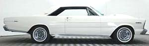 フォード ギャラクシー 500 7リッター ハードトップ 2ドア (ウィンブルドンホワイト) ナンバリング 66台限定 Tribute Edition (ミニカー)