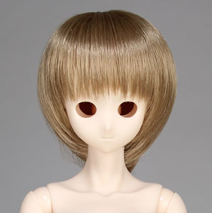50cm Wig New Short Hair 7-8inch (Ash Gold) (Fashion Doll)