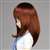 50cm Wig New Shoulder Length Hair 8-9inch (Red Brown) (Fashion Doll) Other picture3