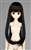 50cm Wig New Long Hair 8-9inch (Black) (Fashion Doll) Other picture1