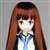 50cm Wig New Long Hair 8-9inch (Red Brown) (Fashion Doll) Other picture2