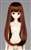 50cm Wig New Long Hair 8-9inch (Red Brown) (Fashion Doll) Other picture1
