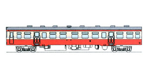 国鉄 キハ25 1～75 (初期車：2段窓) コンバージョンキット (組み立てキット) (鉄道模型)