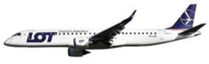 E195 LOTポーランド航空 (完成品飛行機)