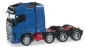 (HO) ボルボ FH 16 Gl.重量物積載用 トラクター ブルー (鉄道模型)