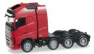 (HO) ボルボ FH Gl. XL 重量物積載用 トラクター レッド (鉄道模型)