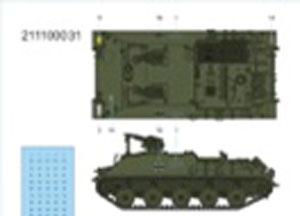 Raketenjagdpanzer 2SS-11 Bundeswehr (Plastic model)