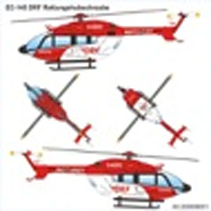 Eurocopter EC-145 DRF Rescue Helicopter (Plastic model)