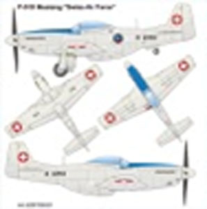 P-51D Mustang [Swiss Air Force] (Plastic model)