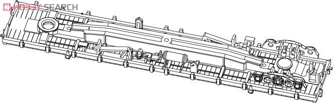 日本国有鉄道 チキ6000 レール輸送仕様 2輛セット (2両・組み立てキット) (鉄道模型) 商品画像2