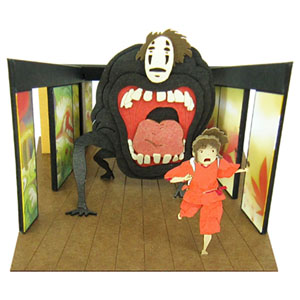 [Miniatuart] Studio Ghibli Mini : Spirited Away Chihiro to Flee (Assemble kit) (Railway Related Items)