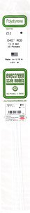 Plastic Bar Rod 1.0 (10pcs.) (Material)