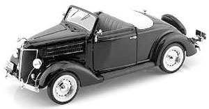 フォード デラックス カブリオレ 1936 (メタリックブルー) (ミニカー)
