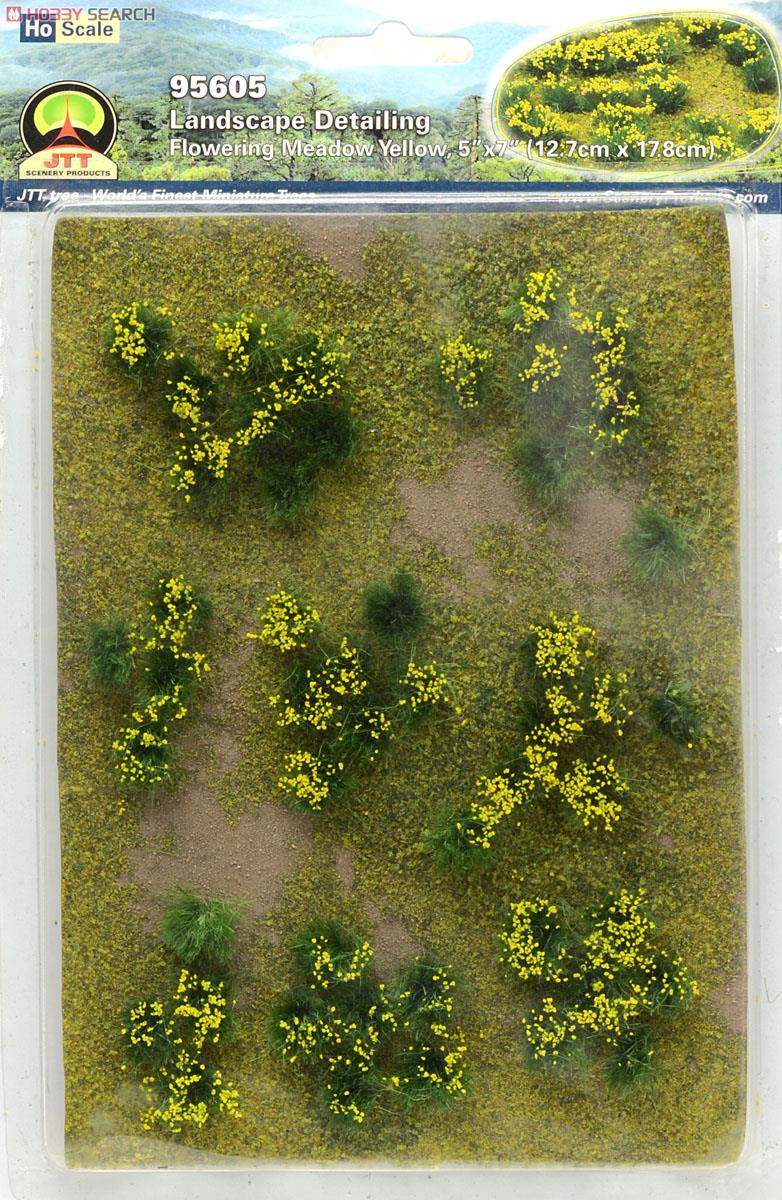 95605 (HO) ジオラマシート 黄色い花が咲いた草地 (Landscape Detailing - Flowering Meadow Yellow, 5``x7``) (鉄道模型) 商品画像2