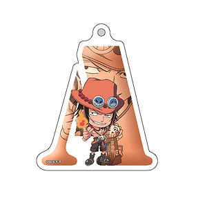 One Piece Acrylic Key Ring Portgas D Ace (Anime Toy)
