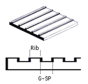 Plastic Sheet Batten 1.0*1.8 (1pc.) (Material)