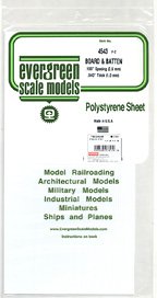 Plastic Sheet Batten 1.0*2.5 (1pc.) (Material)