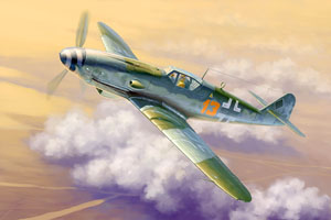 ドイツ軍 メッサーシュミット Bf 109-K4 (プラモデル)