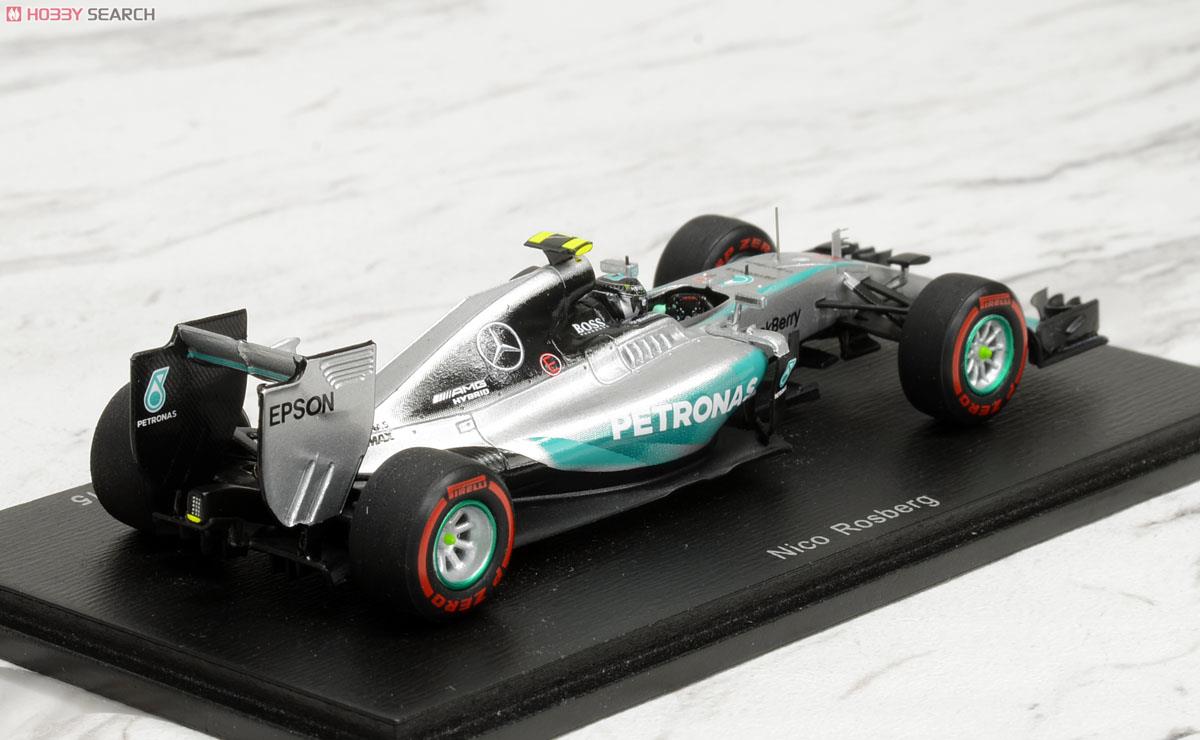 Mercedes F1 W06 n.6 2015 Mercedes AMG Petronas Formula One Team Nico Rosberg (ミニカー) 商品画像3