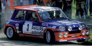 Renault 5 MAXI turbo (#3) 1985 Tour de Corse (ミニカー)