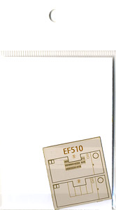 1/80(HO) Grade Up Sticker for EF510 Cab Wall Sticker (for Kato Product) (for 1-Car) (Model Train)