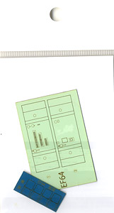 1/80(HO) Grade Up Sticker for EF64 Cab Wall Sticker (for Tramway Product) (for 1-Car) (Model Train)