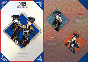 K Missing Kings A4 Size Sticker Saruhiko & Misaki (Anime Toy)