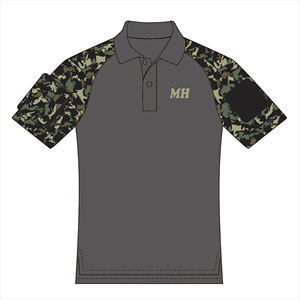 MH Polo-Shirts for PATCH Camouflage (GREEN) XL (Anime Toy)