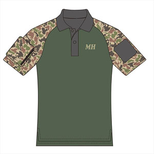 MH Polo-Shirts for PATCH Camouflage (YELLOW) M (Anime Toy)