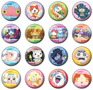 Fortune Badge Yo-Kai Watch Scenes Badge Divination! 16 pieces (Anime Toy)