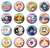 Fortune Badge Yo-Kai Watch Scenes Badge Divination! 16 pieces (Anime Toy) Item picture1
