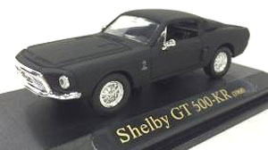 1968 シェルビー GT-500KR (マットブラック) (ミニカー)