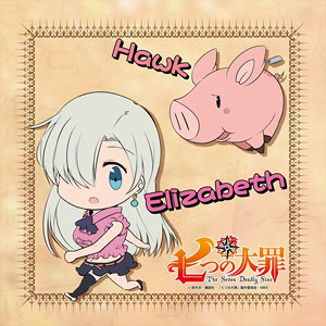 The Seven Deadly Sins Hand Towel Elisabeth (Anime Toy)