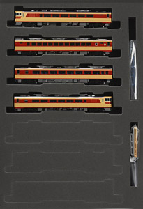 J.N.R. Limited Express Series KIHA82 Diesel Car (Hokkaido Area) (Basic 4-Car Set) (Model Train)