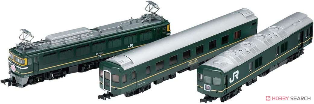 Basic Set SD `Twilight Express` (3-Car Set) (Track Layout Pattern A) (Model Train) Contents3