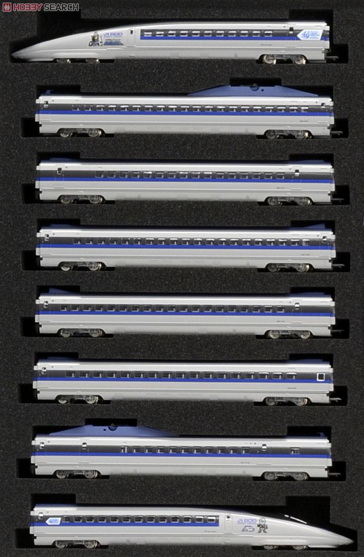 【限定品】 JR 500-7000系 山陽新幹線 (山陽新幹線全線開業40周年・カンセンジャーラッピング) (V6編成) セット (8両セット) (鉄道模型) 商品画像1