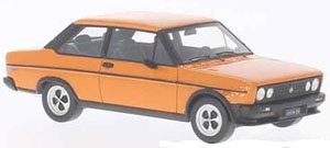 フィアット 131 2000 TC 1978 オレンジ/ブラック (ミニカー)