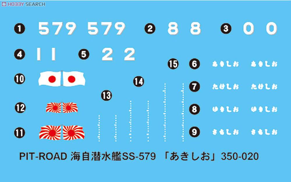 海上自衛隊 潜水艦 SS-573 ゆうしお スペシャル (プラモデル) 商品画像3