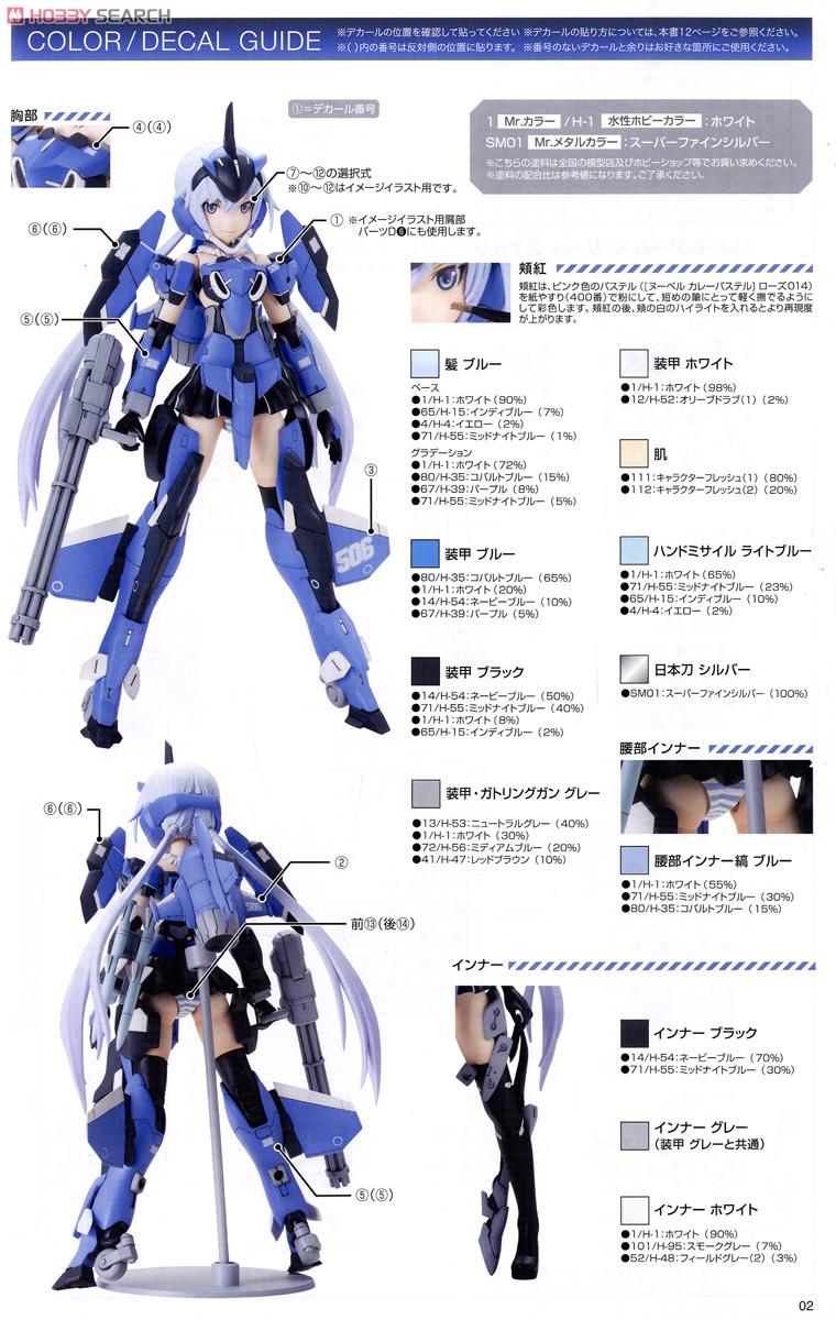Frame Arms Girl Stylet (Plastic model) Color1