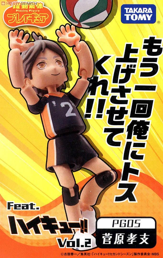 Playgure Feat. Haikyu!! PG05 Sugawara Koshi (PVC Figure) Package1