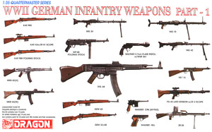 WWII German Infantry Weapons Part 1 (Plastic model)